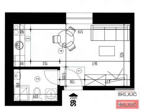Prodaja, garsonjera, 21m², Lipov gaj, Novi Sad Sve Podlokacije - image 6