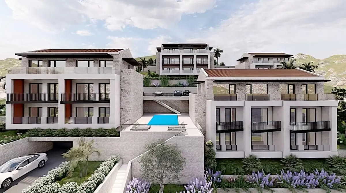 Prodaja, dvosoban stan, 59m², Muo, Kotor