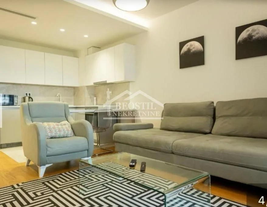 Rent, one bedroom apartment, 41m², Novi Beograd Sve Podlokacije, Beograd