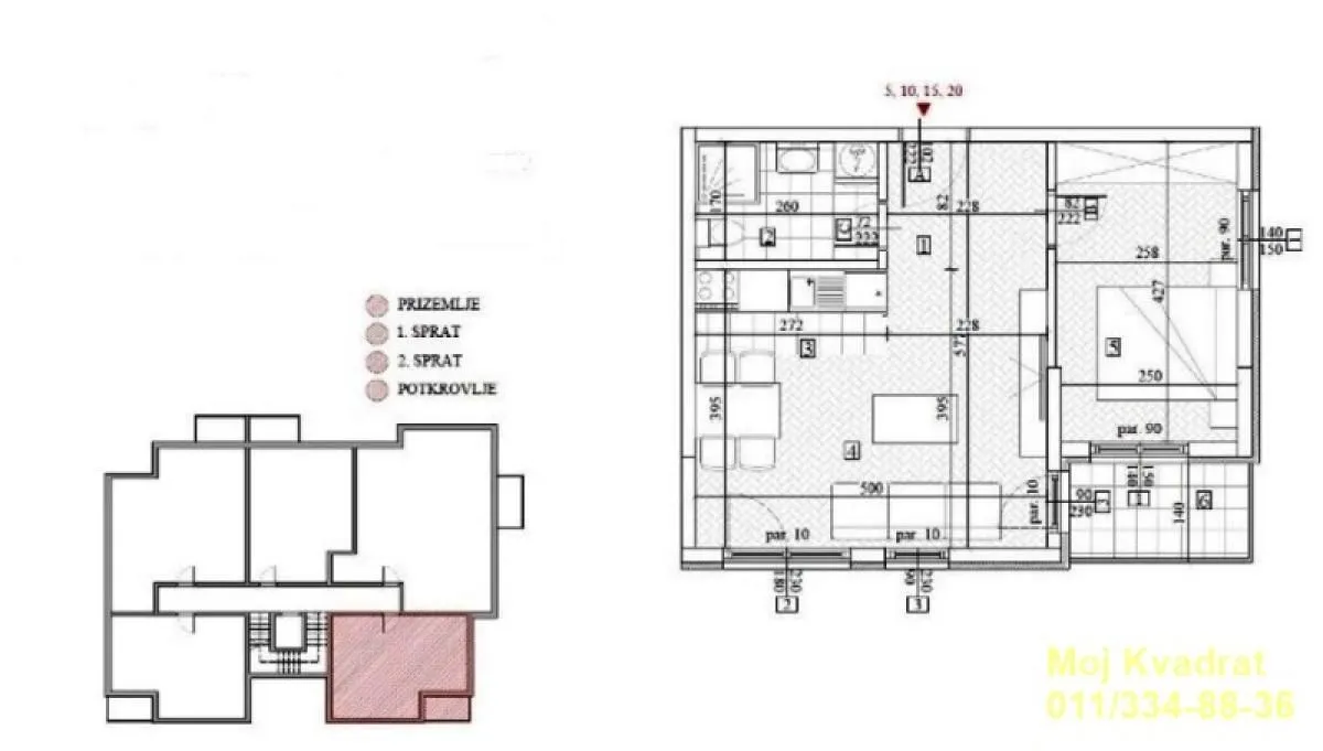 Prodaja, dvosoban stan, 63m², Cvetanova Ćuprija, Zvezdara Sve Podlokacije