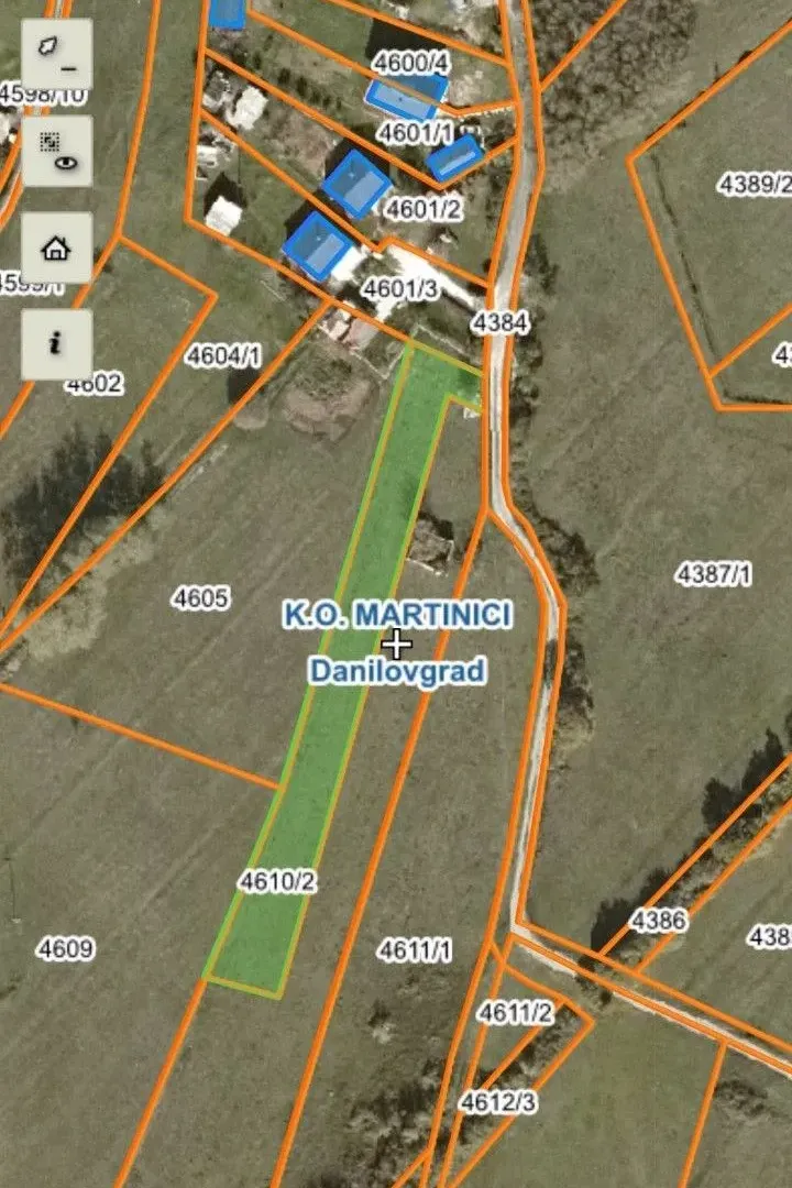 Prodaja, plac, 1820m², Danilovgrad, Crna Gora