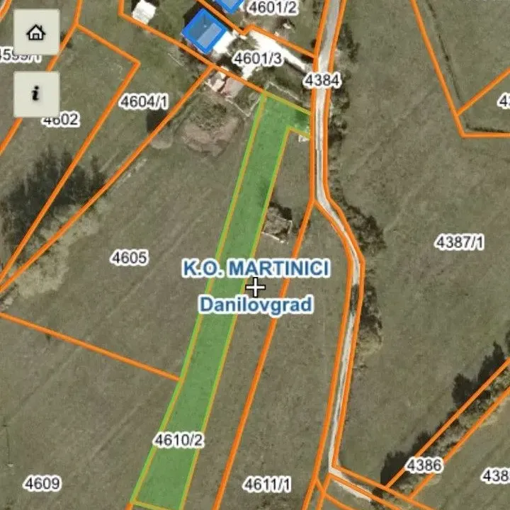 Sale, land lot, 1820m², Danilovgrad, Crna Gora