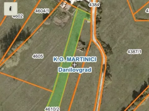 Prodaja, plac, 1820m², Danilovgrad, Crna Gora