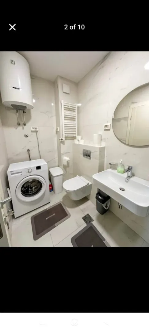 Rent, one bedroom apartment, 49m², Central Point, Podgorica