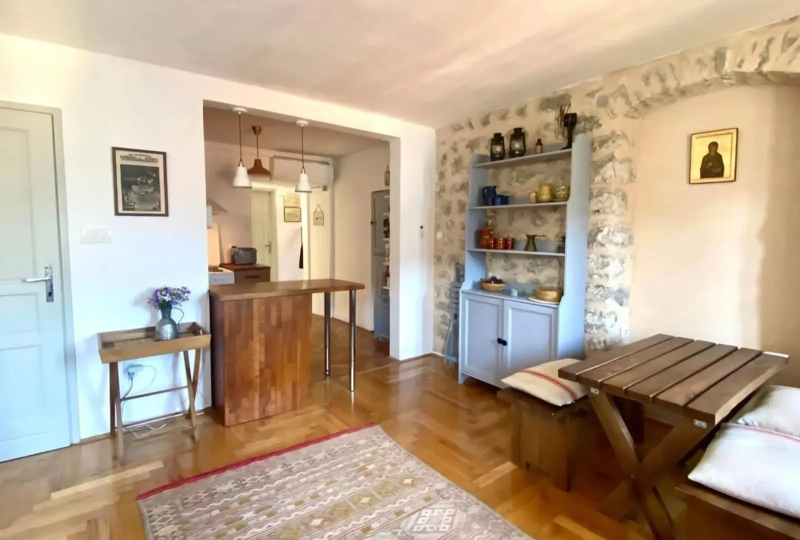 Prodaja, jednosoban stan, 39m², Perast, Kotor