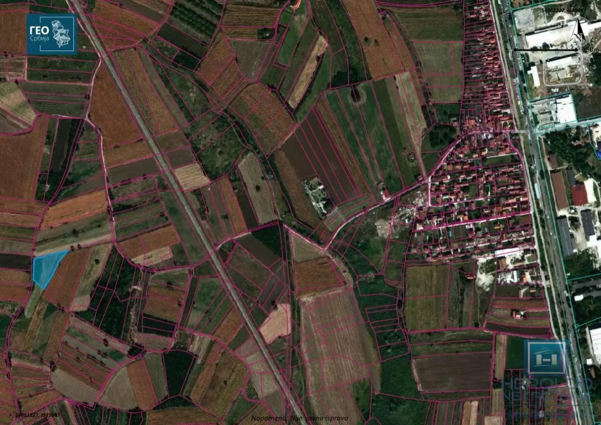 Sale, land lot, 4000m², Tonja, Ćuprija