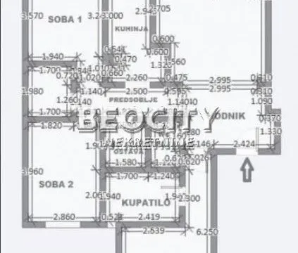 Sale, four bedroom apartment, 124m², Autokomanda, Voždovac Sve Podlokacije - image 14