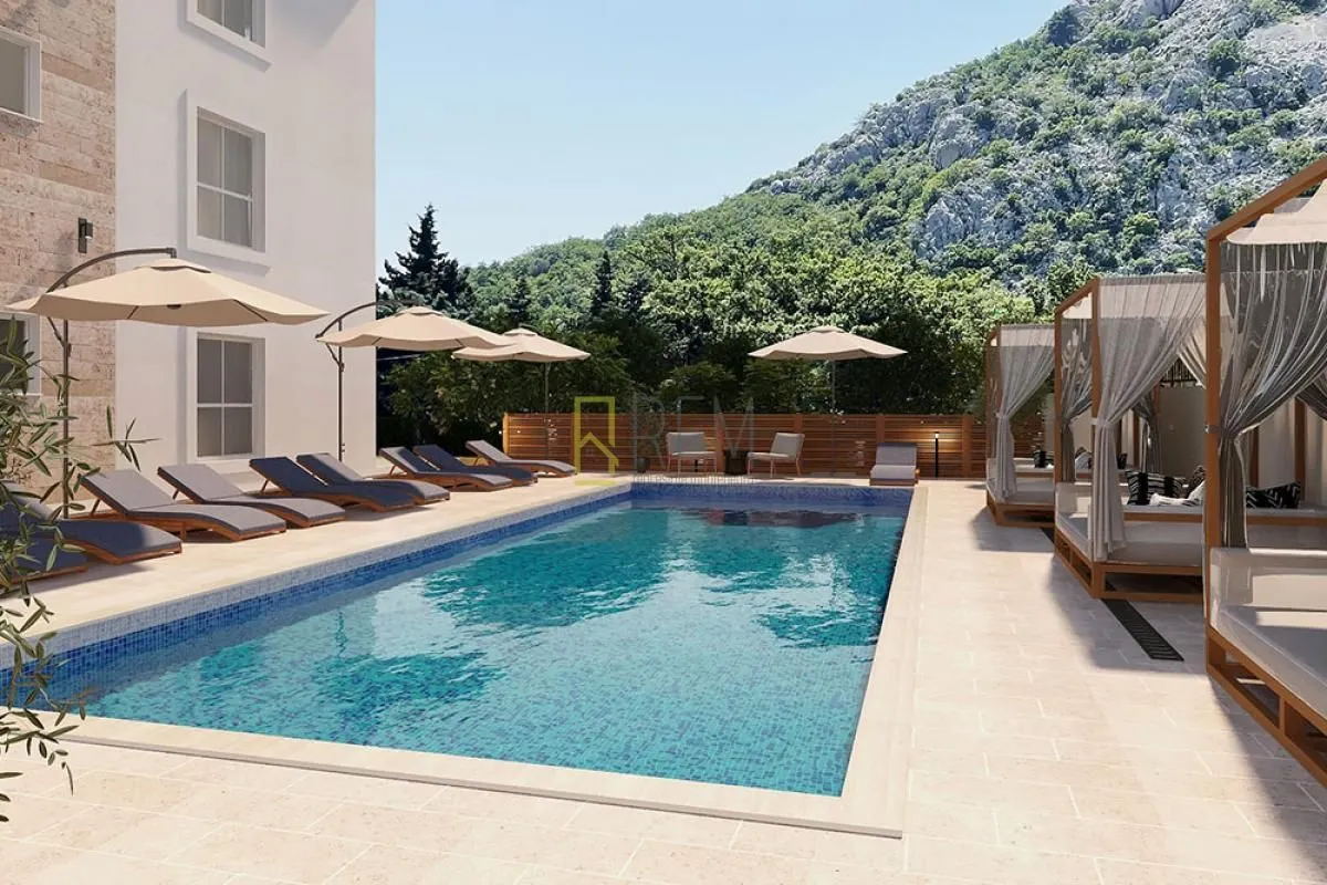 Sale, one bedroom apartment, 55m², Sutomore, Bar