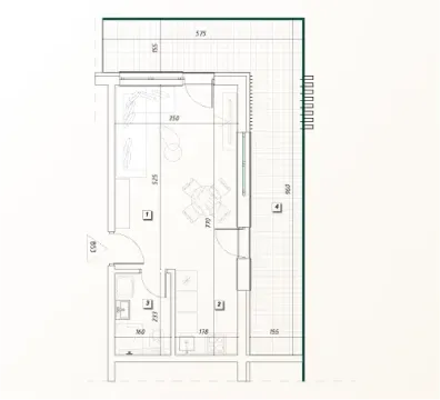 Prodaja, garsonjera, 47m², Rudjinci, Vrnjačka Banja - image 8