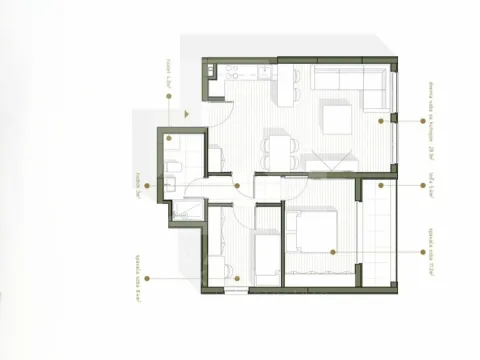 Prodaja, dvosoban stan, 60m², Zabjelo, Podgorica - image 7