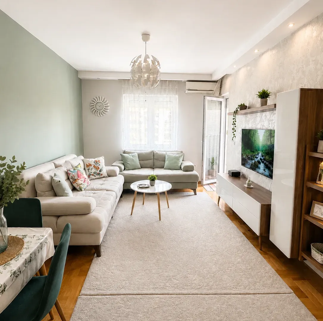 Izdavanje, dvosoban stan, 70m², Tuški Put, Podgorica