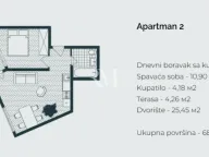 Prodaja, jednosoban stan, 38m², Donja Lastva, Tivat - image 2