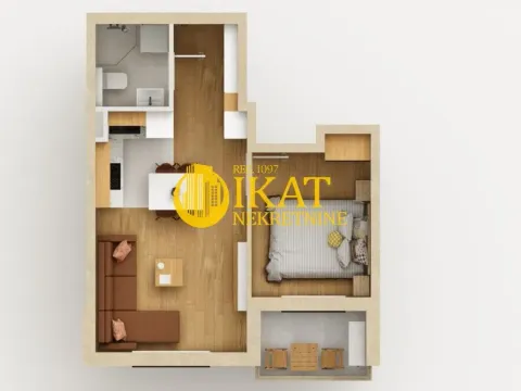 Prodaja, jednosoban stan, 34m², Cvetanova Ćuprija, Zvezdara Sve Podlokacije - image 2