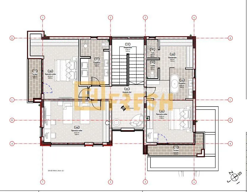 Rent, house, 260m², Gornja Gorica, Podgorica