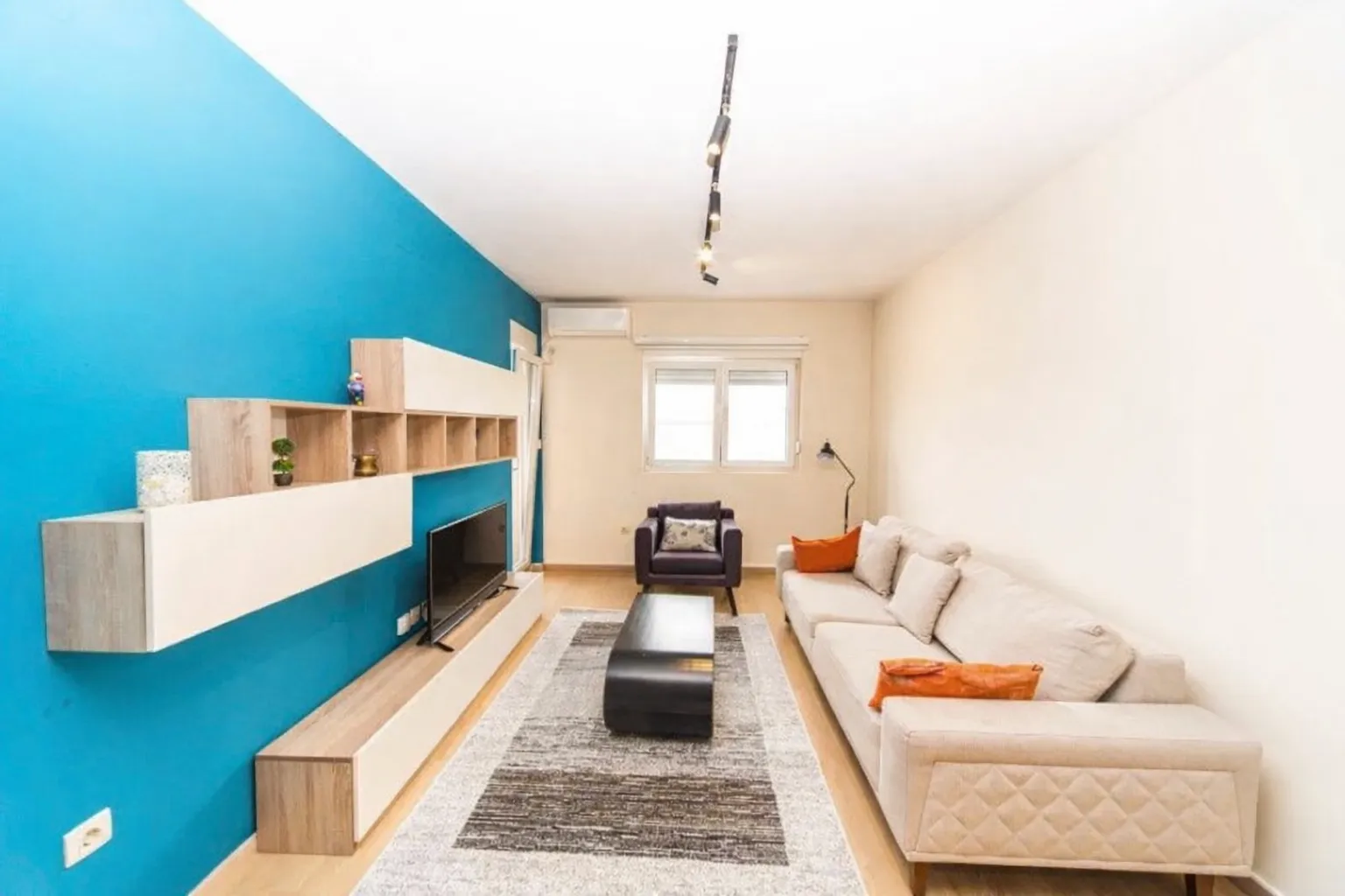 Rent, one bedroom apartment, 47m², City Kvart, Podgorica