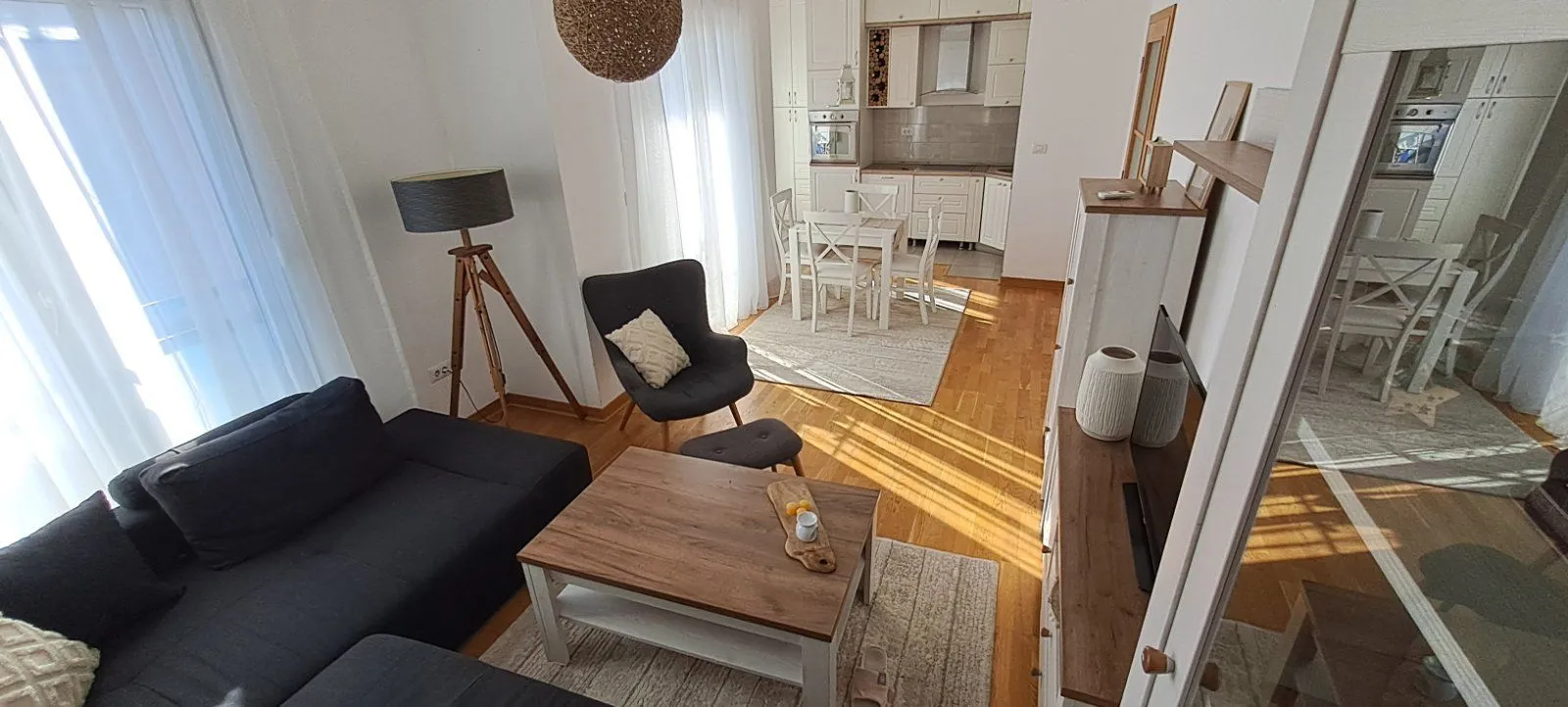 Rent, one bedroom apartment, 50m², City Kvart, Podgorica