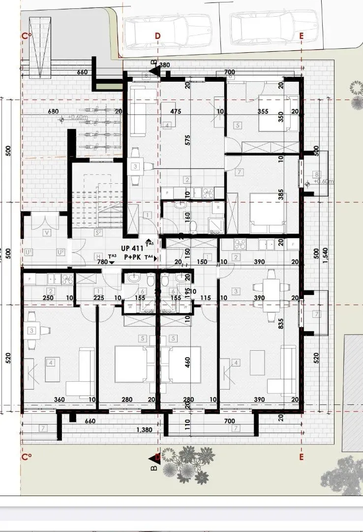 Prodaja, dvosoban stan, 55m², Motički gaj, Žabljak