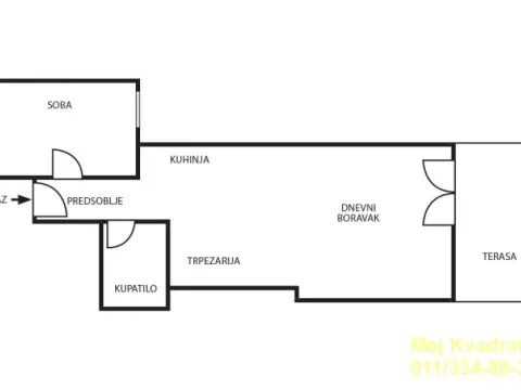 Prodaja, jednosoban stan, 47m², Voždovac Sve Podlokacije, Beograd - image 15