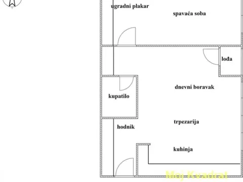 Prodaja, dvosoban stan, 60m², Novi Beograd Blok 33, Novi Beograd Sve Podlokacije - image 11