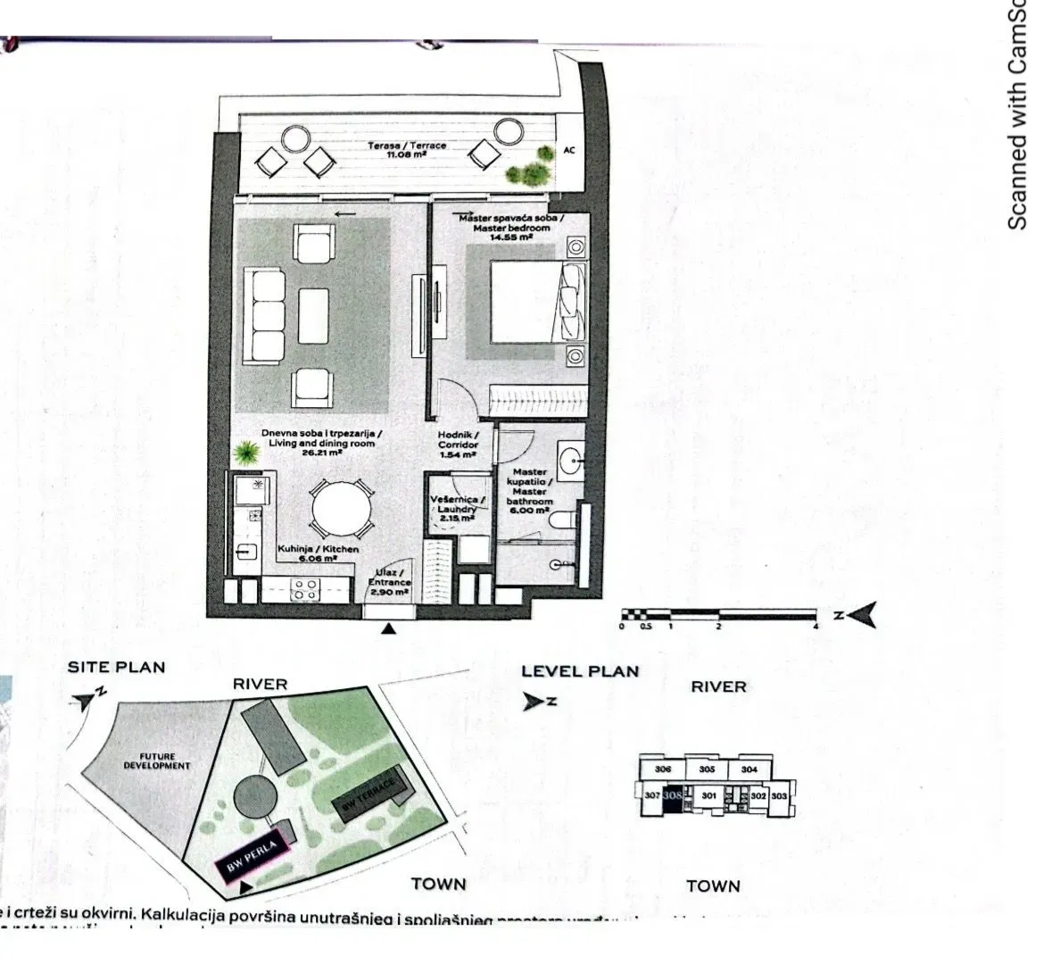 Prodaja, dvosoban stan, 71m², Savski Venac, Beograd