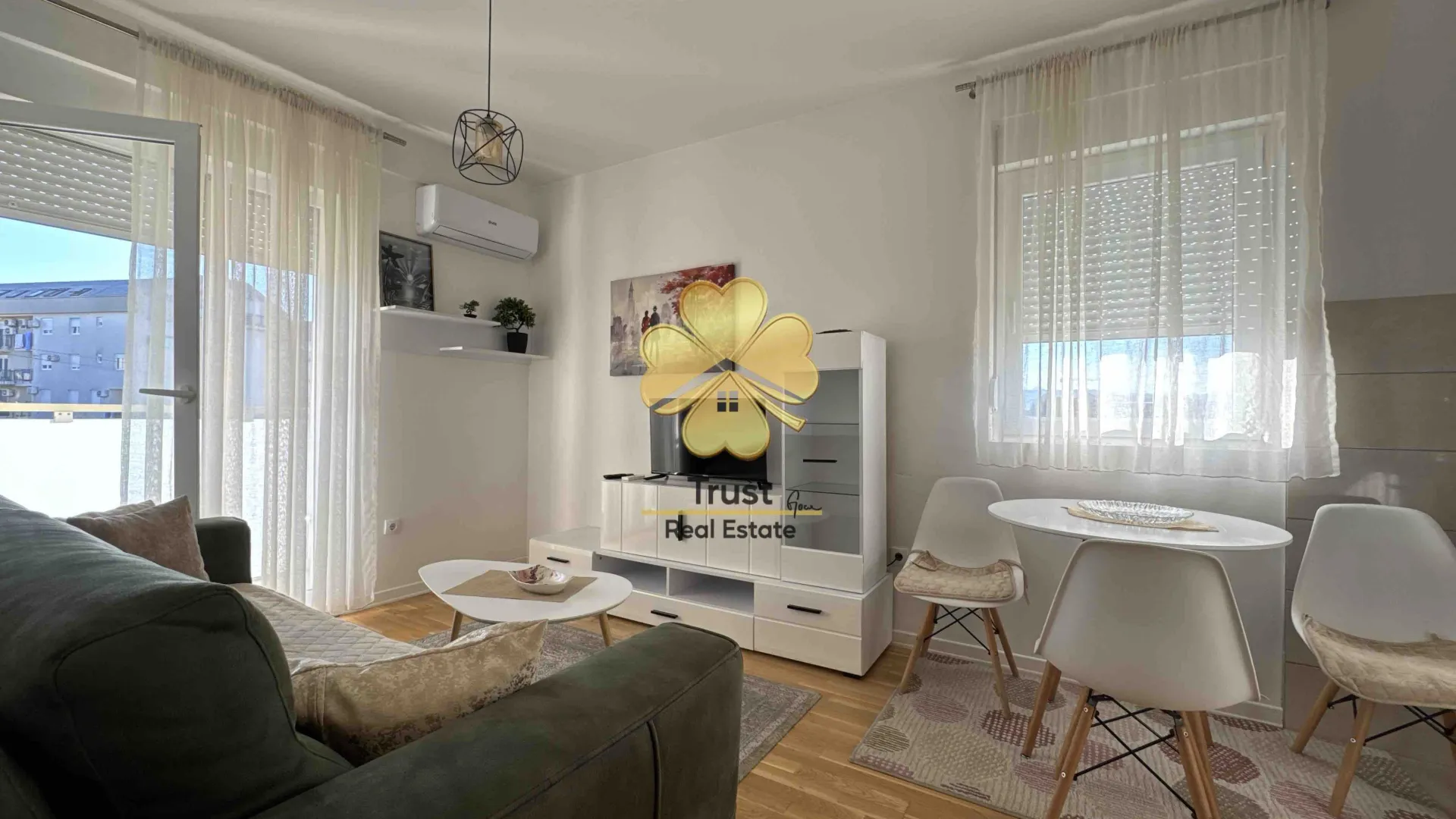 Rent, one bedroom apartment, 40m², Zabjelo, Podgorica