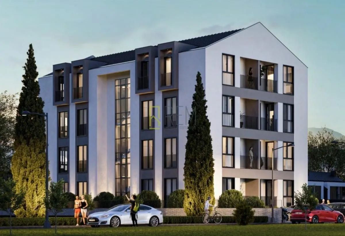 Prodaja, jednosoban stan, 46m², Stari Aerodrom, Podgorica