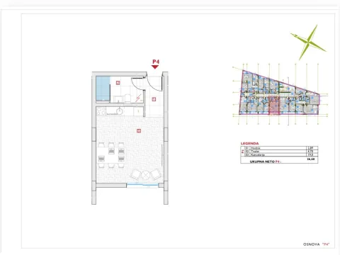 Prodaja, garsonjera, 27m², Zabjelo, Podgorica - image 5