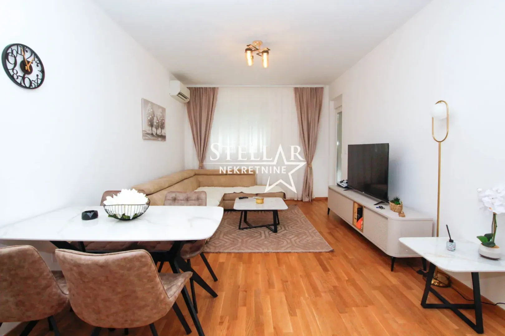 Rent, one bedroom apartment, 48m², Stari Aerodrom, Podgorica