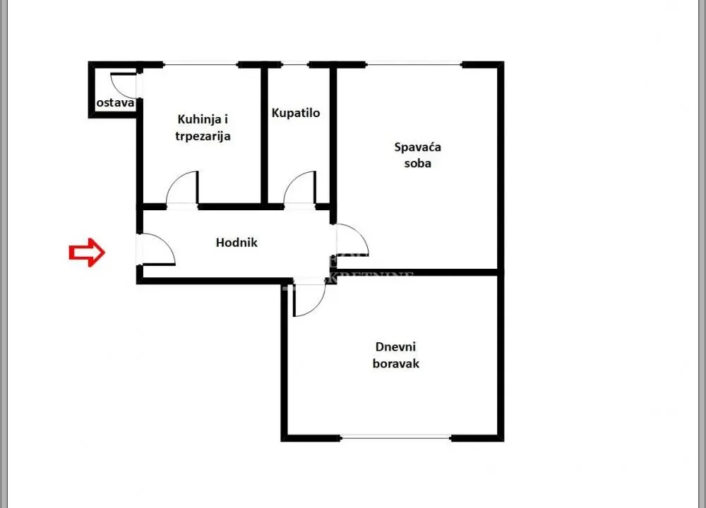 Prodaja, dvosoban stan, 56m², Vračar Sve Podlokacije, Beograd