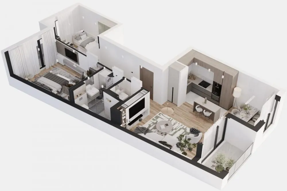 Prodaja, trosoban stan, 77m², Vračar Sve Podlokacije, Beograd