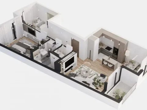 Sale, three bedroom apartment, 77m², Vračar Sve Podlokacije, Beograd - image 3