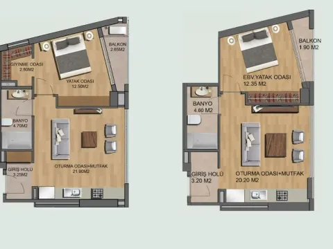 Sale, one bedroom apartment, 41m², Bar, Crna Gora - image 2