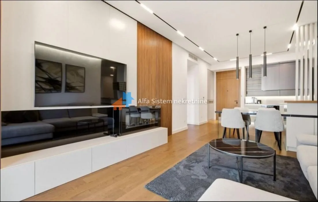 Rent, two bedroom apartment, 71m², Savski Venac, Beograd