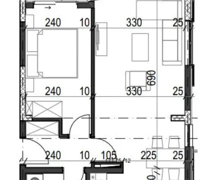 Prodaja, jednosoban stan, 50m², Radanovići, Kotor - image 3