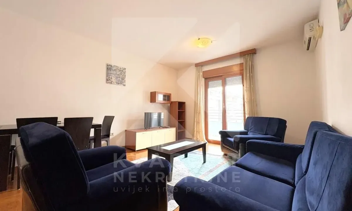 Izdavanje, jednosoban stan, 55m², Preko Morače, Podgorica