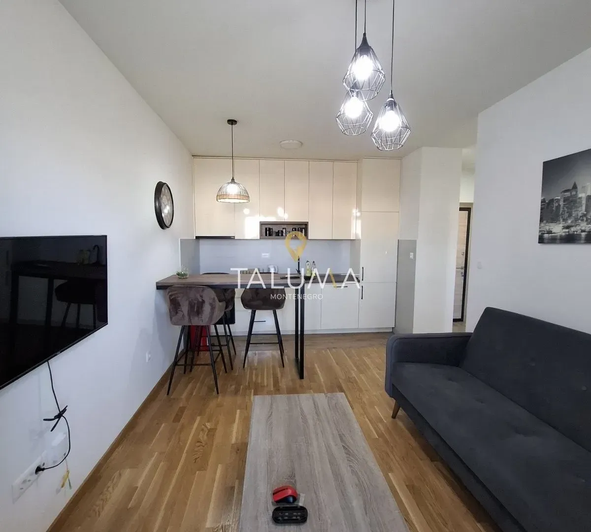 Izdavanje, jednosoban stan, 37m², Zabjelo, Podgorica