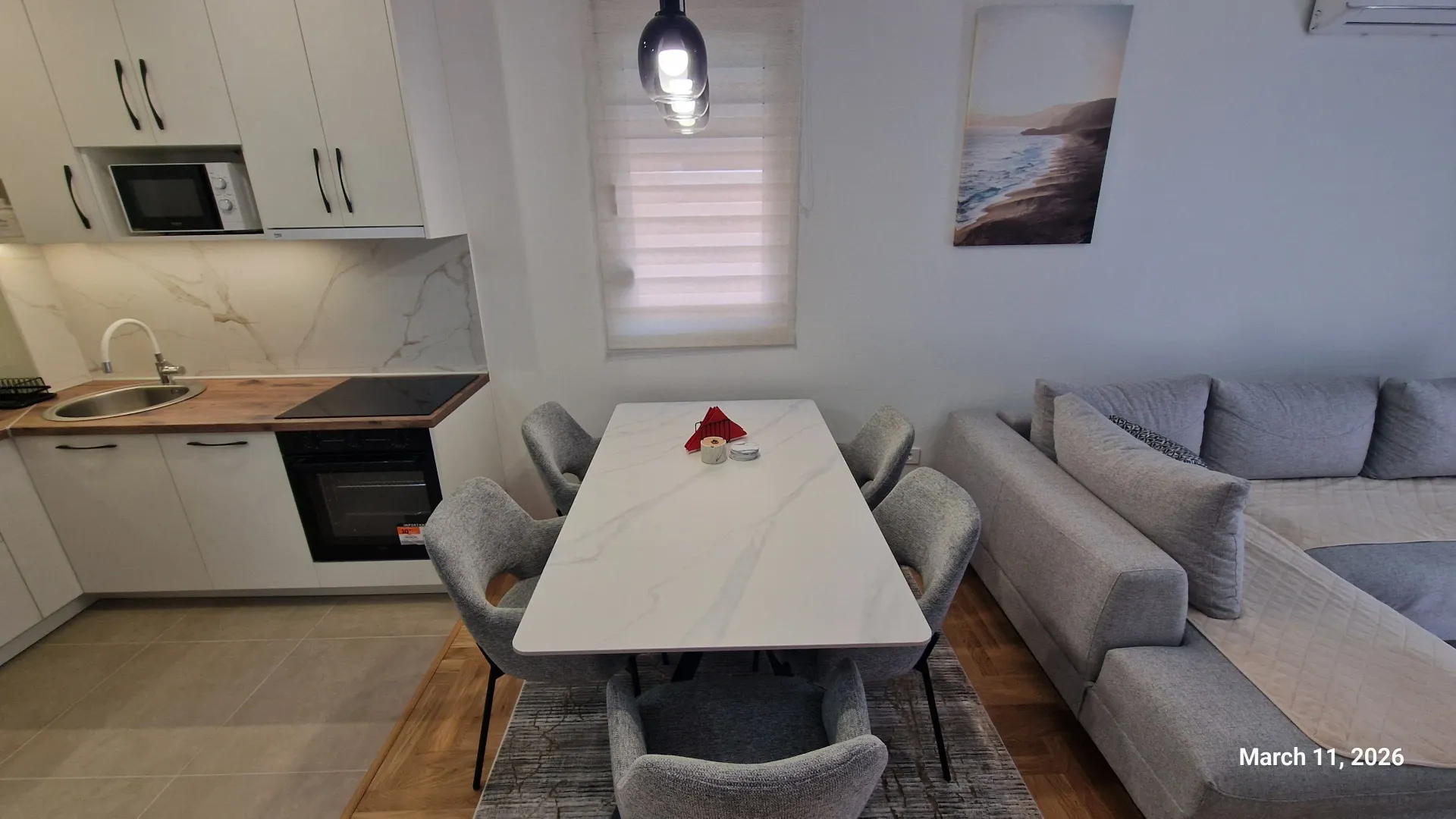 Rent, two bedroom apartment, 70m², Radanovići, Kotor