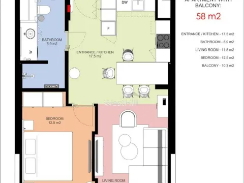 Prodaja, garsonjera, 38m², Rafailovići, Budva - image 4