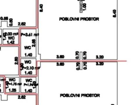 Rent, office space, 67m², Centar, Nikšić - image 4