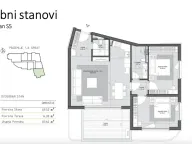 Sale, two bedroom apartment, 87m², Bjeliši, Bar - image 3