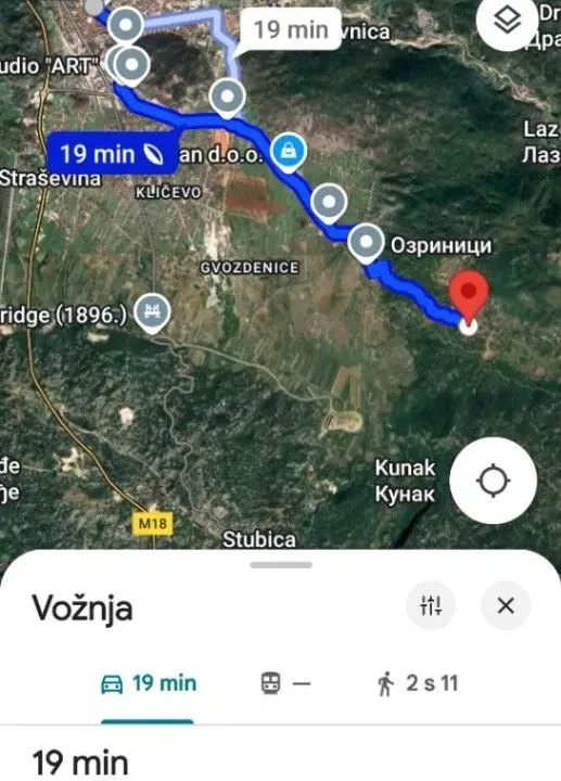 Prodaja, plac, 6318m², Bršno, Nikšić