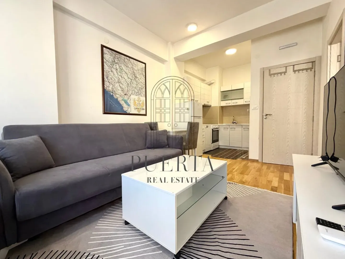 Rent, one bedroom apartment, 38m², Ljubović, Podgorica