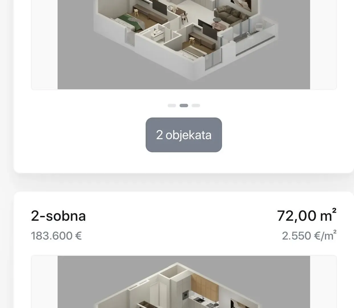 Sale, one bedroom apartment, 57m², Bjeliši, Bar