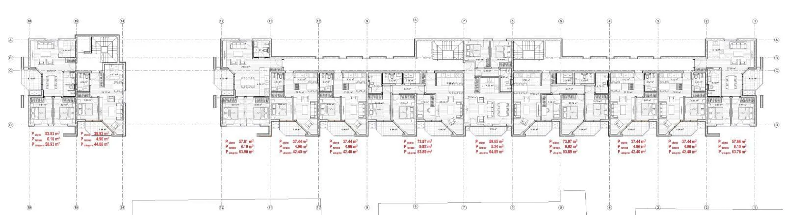 Sale, apartment, 43m², Budva, Crna Gora