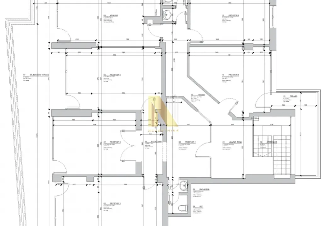 Rent, office space, 395m², Bulevar Oslobodjenja, Novi Sad Sve Podlokacije