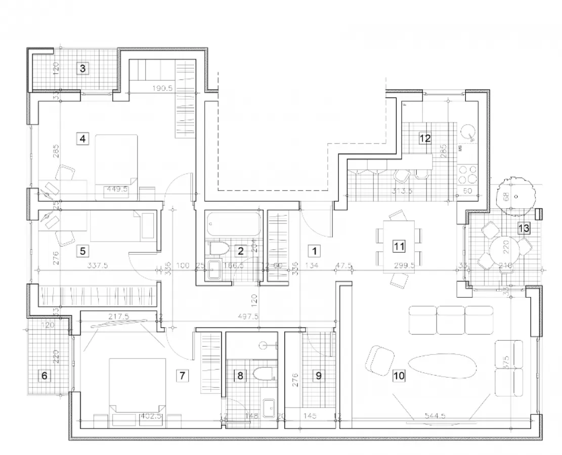 Prodaja, stan, 104m², Grbavica, Novi Sad Sve Podlokacije