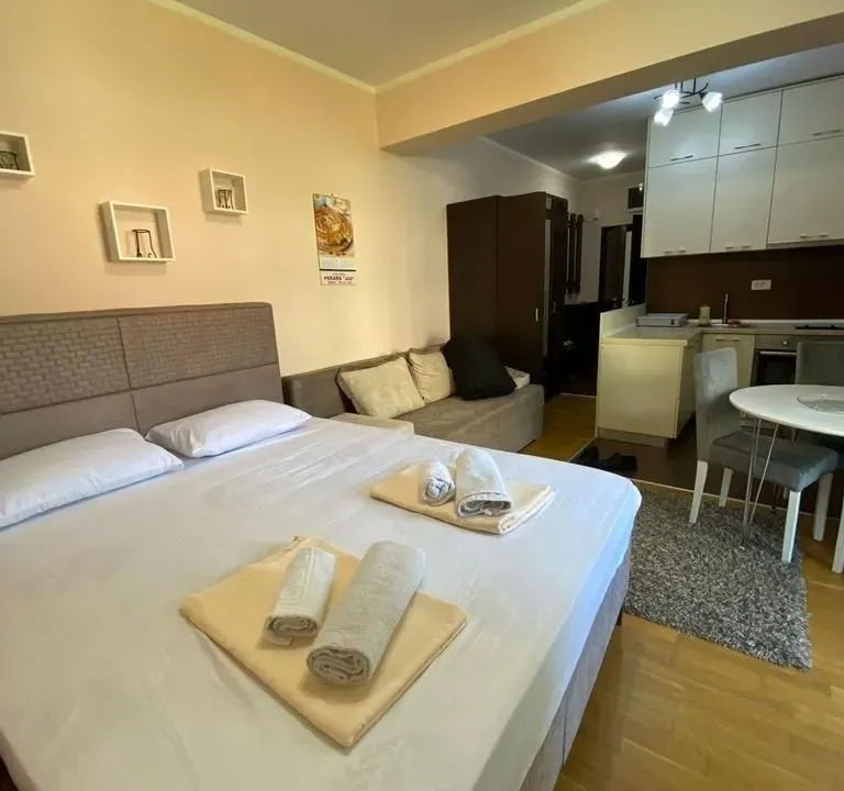 Izdavanje, garsonjera, 33m², Budva, Crna Gora