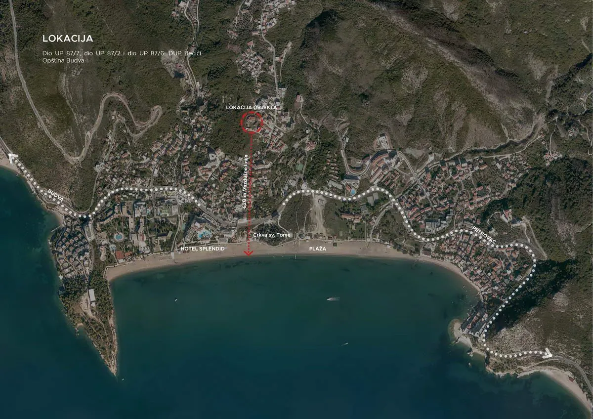 Sale, one bedroom apartment, 55m², Bečići, Budva