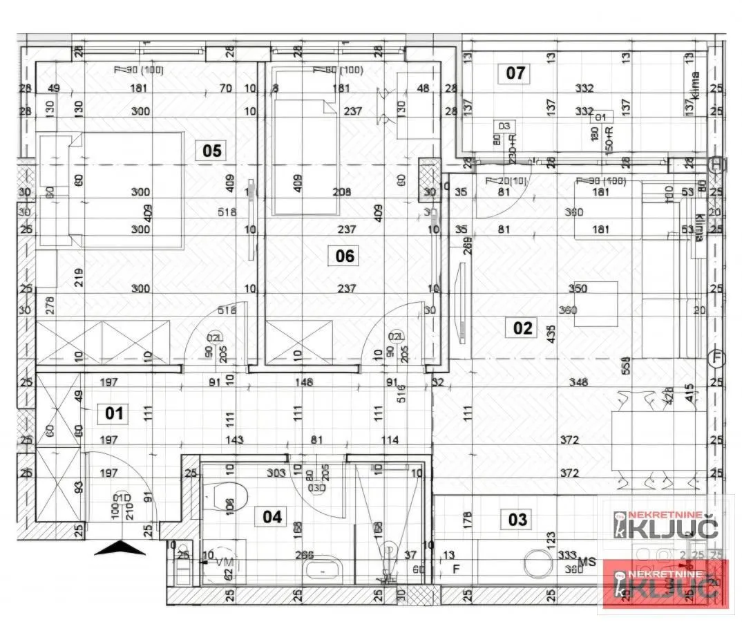 Prodaja, trosoban stan, 58m², Liman 4, Novi Sad Sve Podlokacije