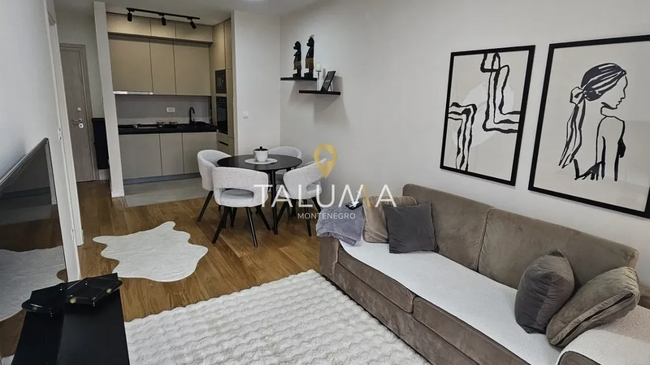 Izdavanje, jednosoban stan, 40m², City Kvart, Podgorica